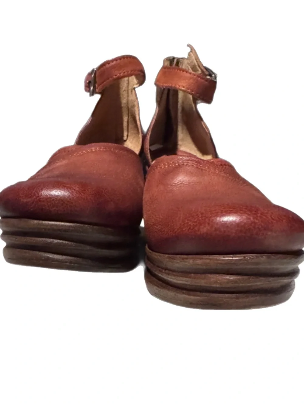 Miz Mooz Ankle-Strap Wedge Sandals - Picture 7 of 14